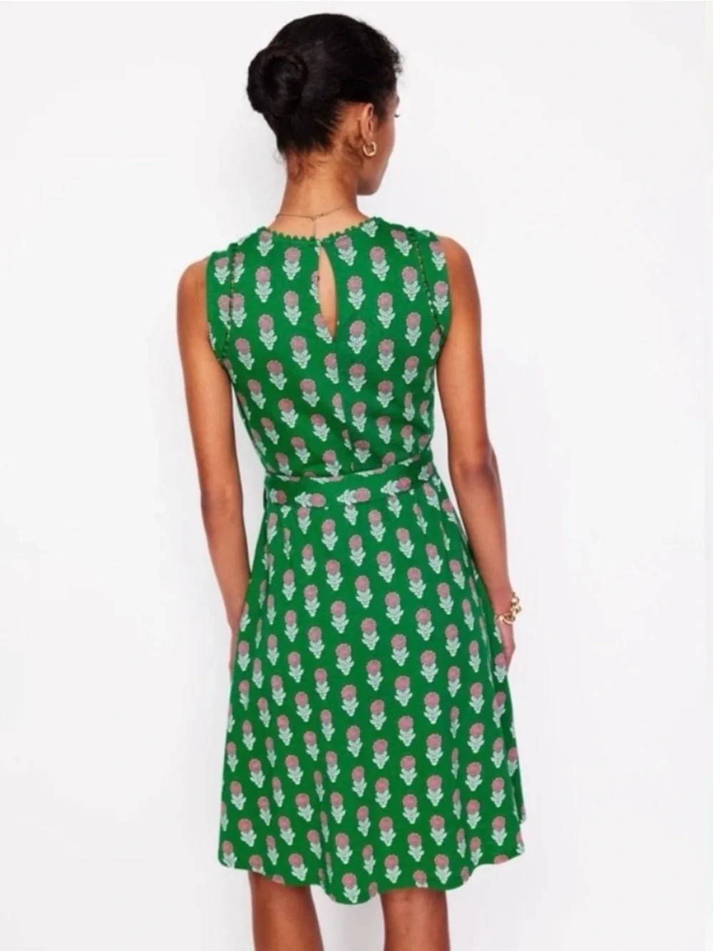 Boden Mila Short Jersey Dress - Picture 2 of 9
